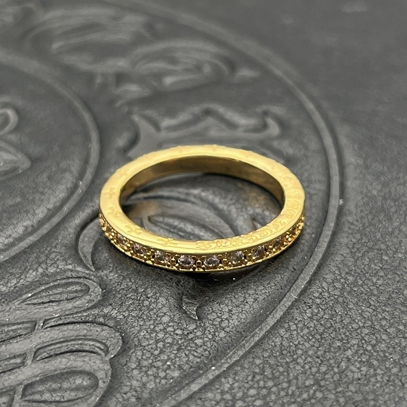 Ch**me He**ts 3mm cross ring