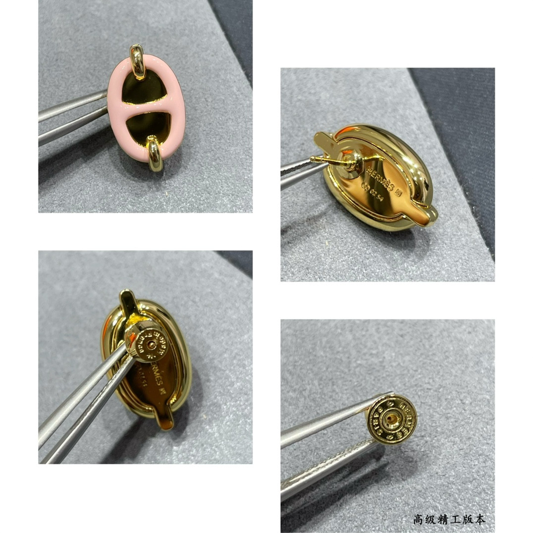 H**me5 mini maillon earrings