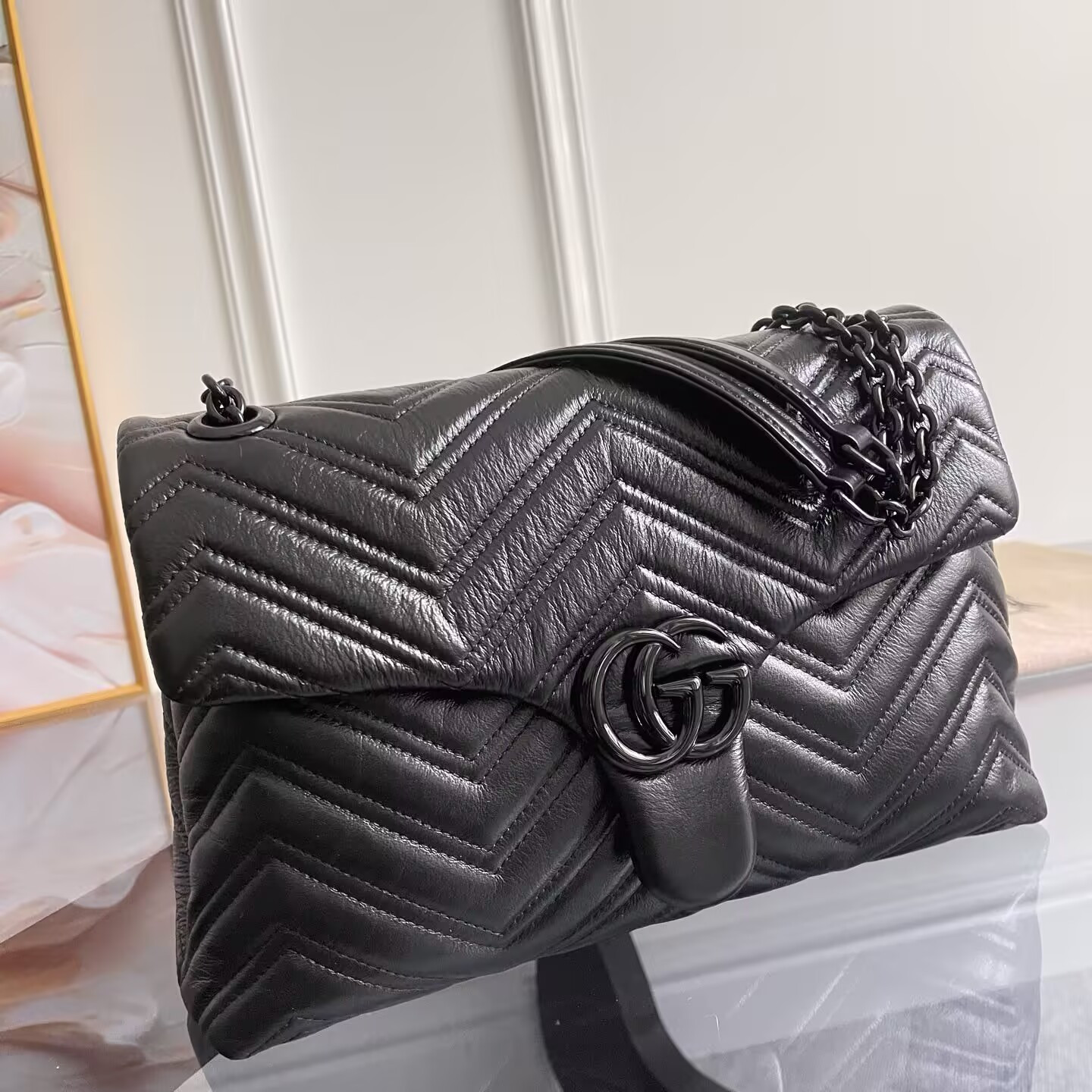 G*u*i gg marmont medium shoulder bag 31x17x8cm