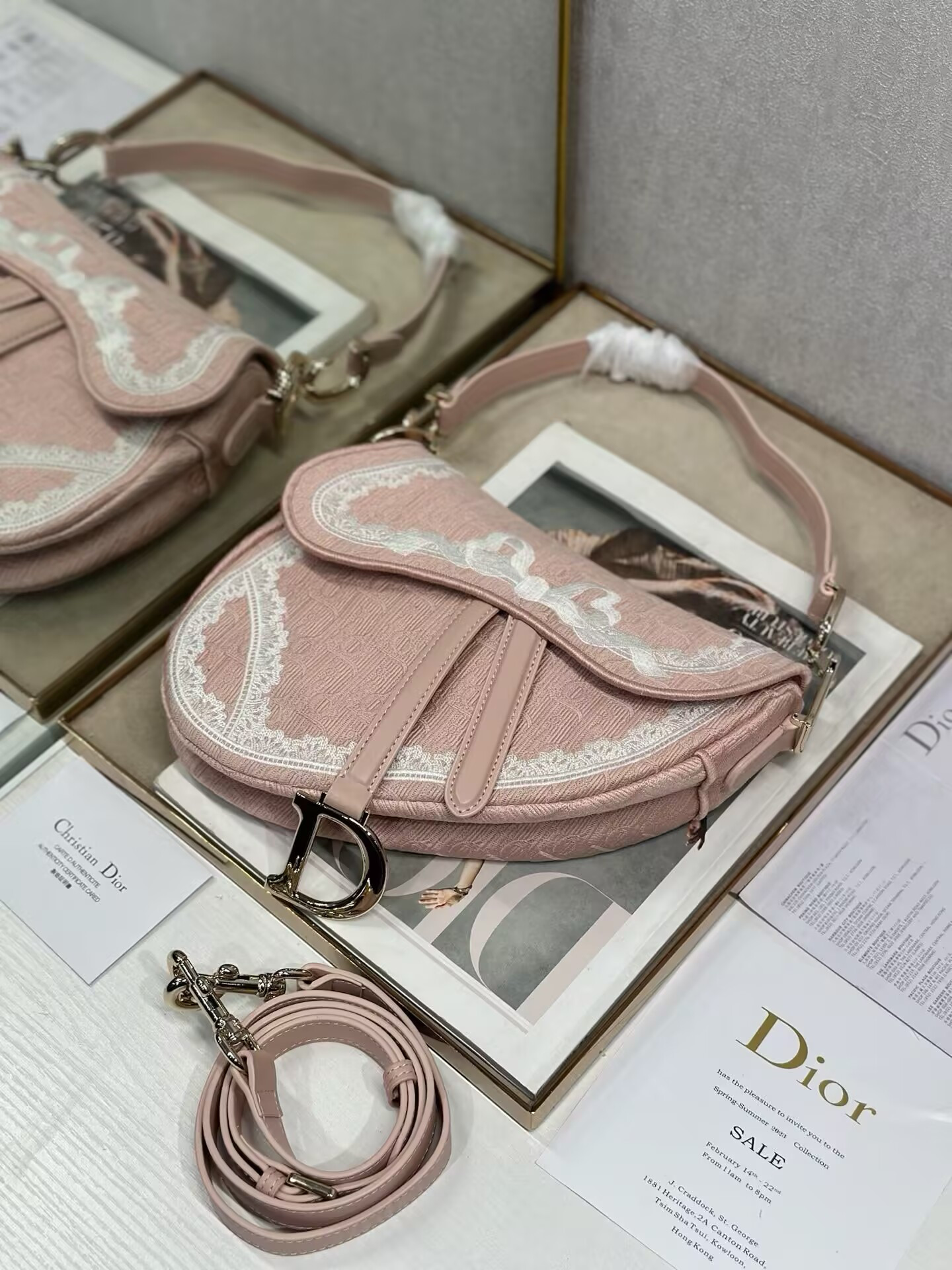 D*or saddle bag 25.5x20x6.5cm