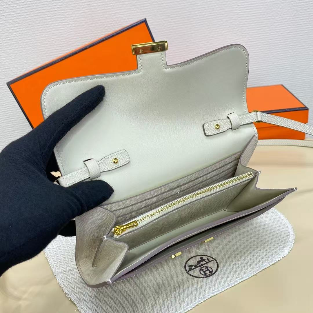 H**mes constance to go wallet 20.5x2x13cm