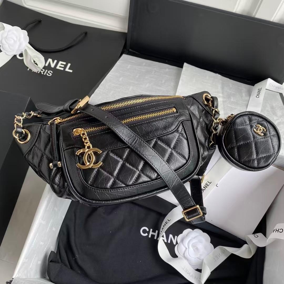 Ch*el belt bag 34x15x6cm