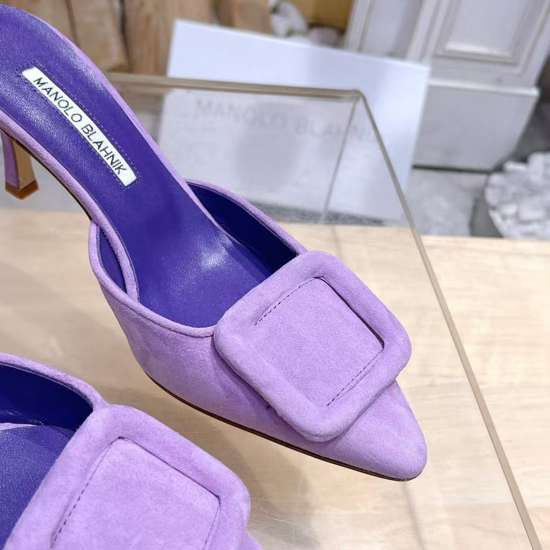 ua man010 B1ahn*k mules 7.5cm