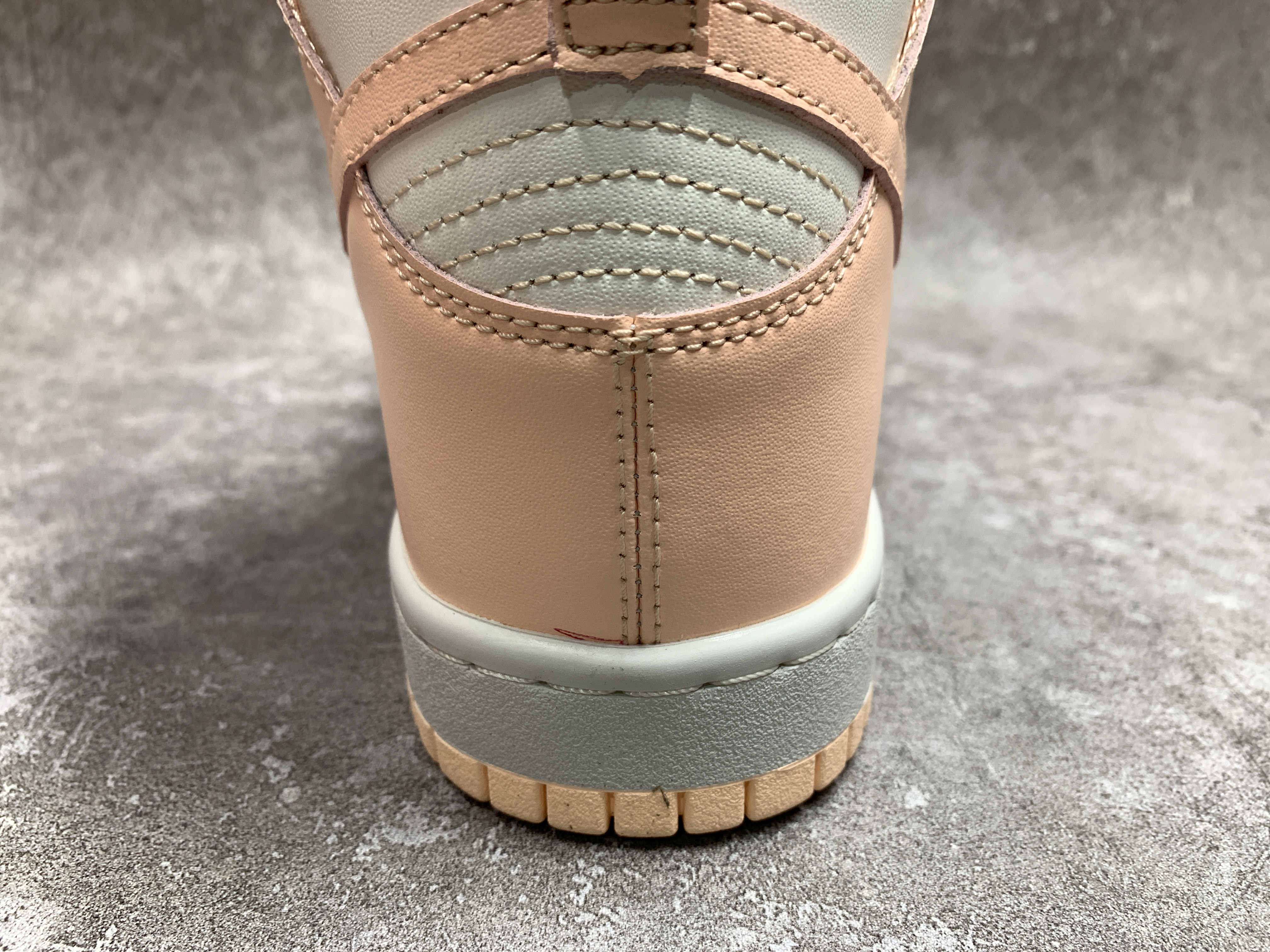 Nike Dunk High Sail Crimson Tint