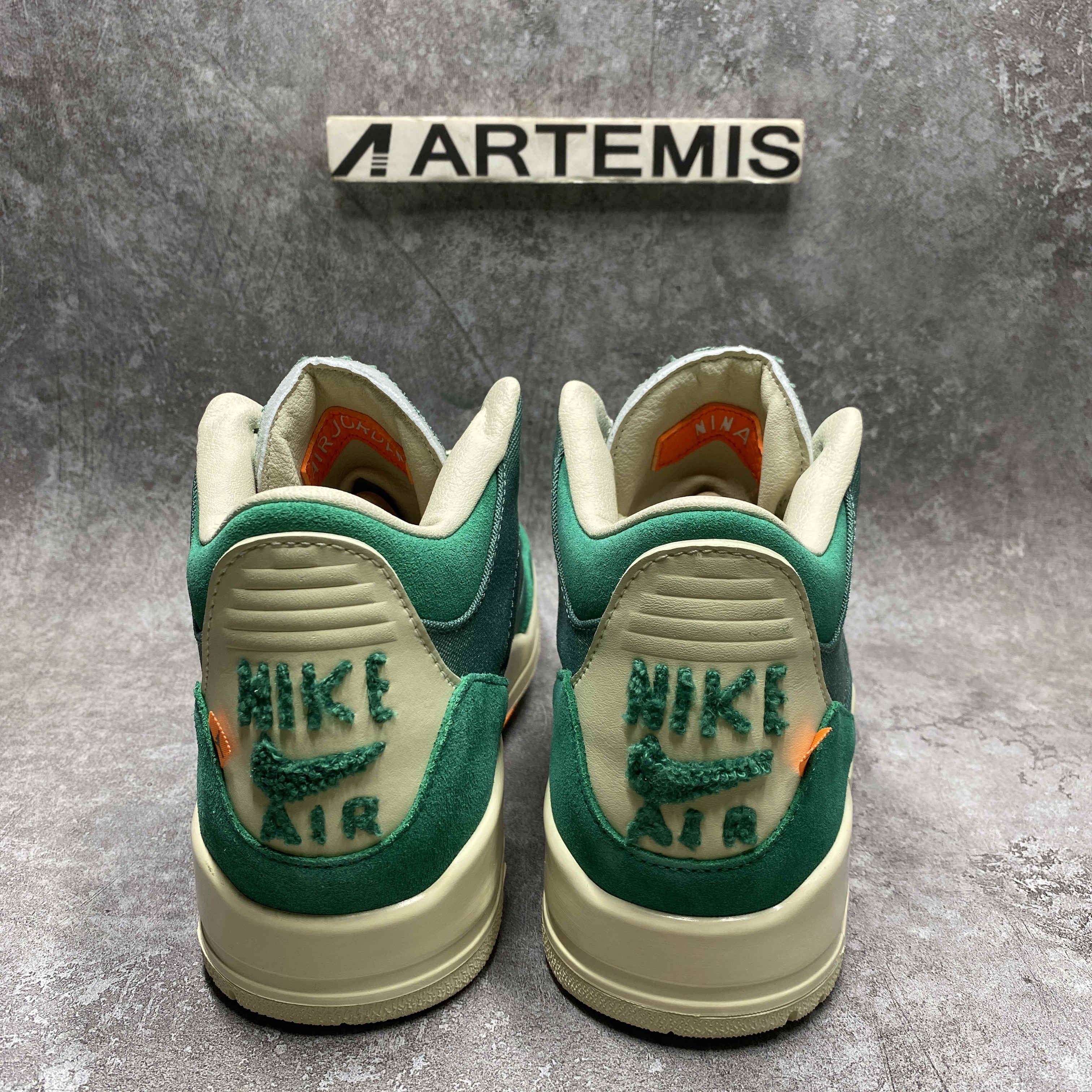 ua nina Ch*el abney x air jordan 3