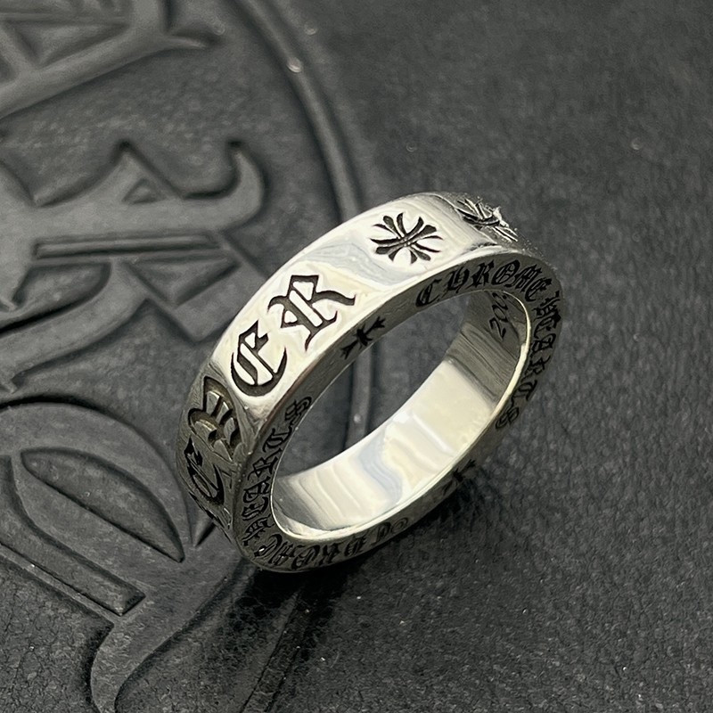 ch**me he**ts Di*m*nd-encrusted cross ring