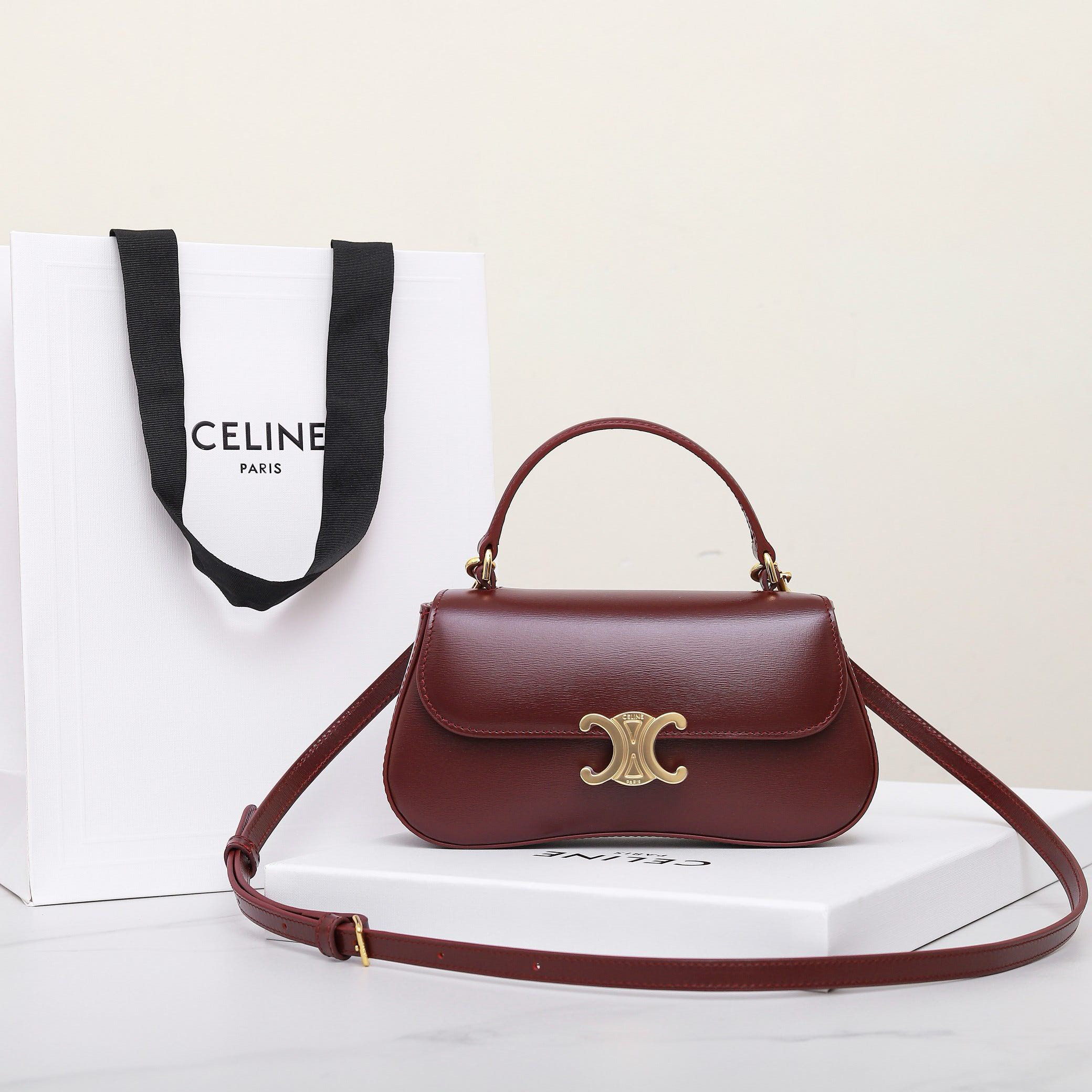 Ce**e teen Ce**e lola in shiny calfskin 20x11.5x5cm
