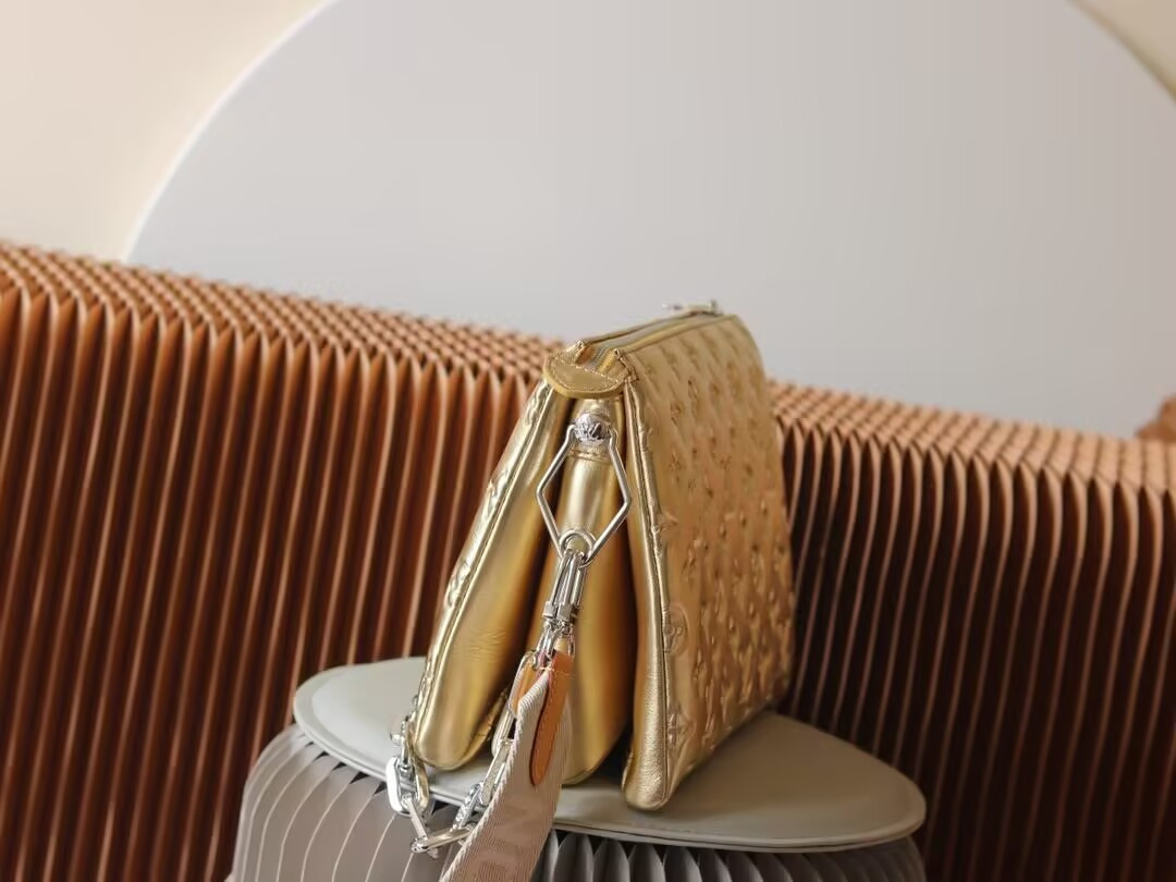 LV COUSSIN PM in Gold M59278-1 26x20x12cm