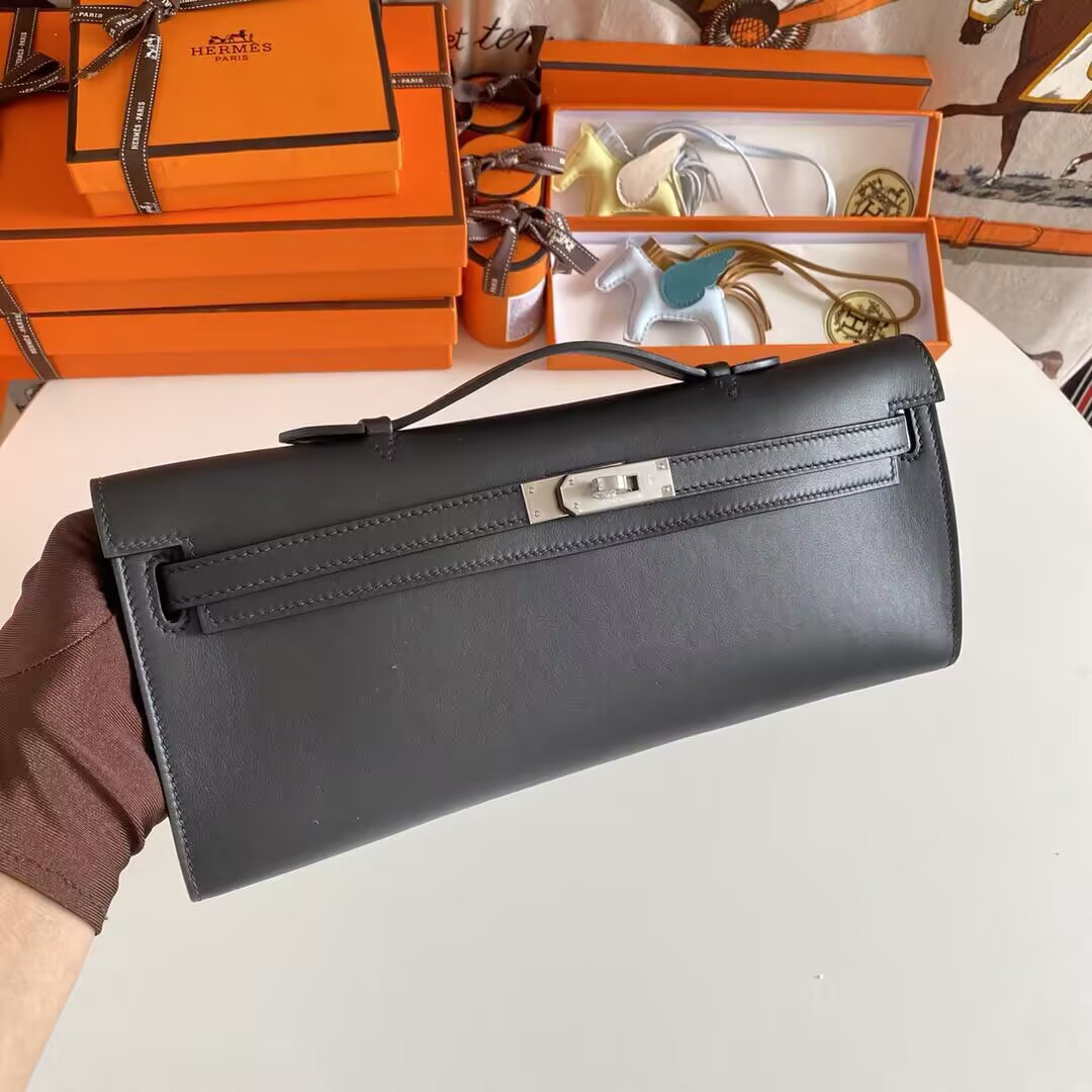 H**mes kelly cut 31cm swift leather