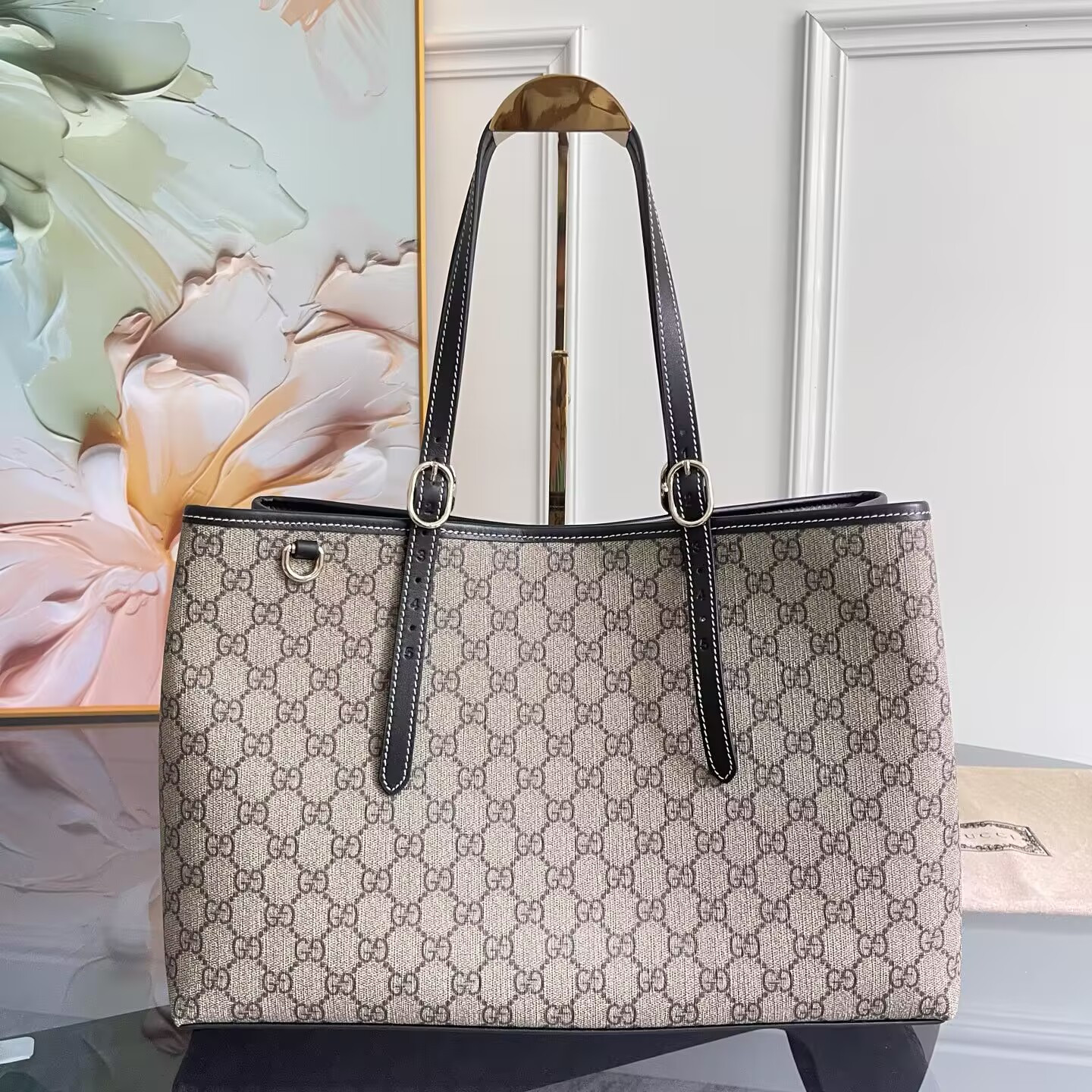 G*u*i gg emblem large tote bag 38x25x15cm