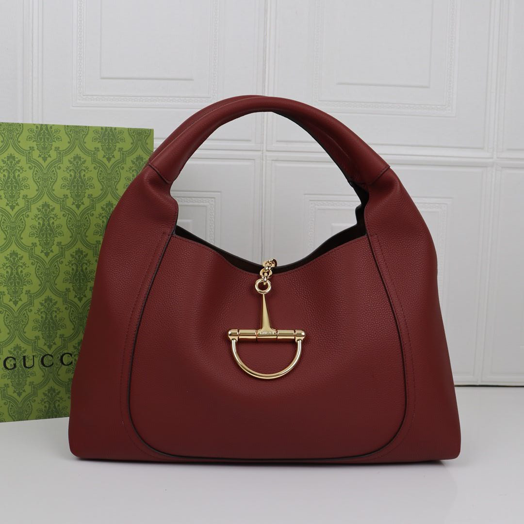 G*u*i softbit maxi shoulder bag leather 46x26x16cm