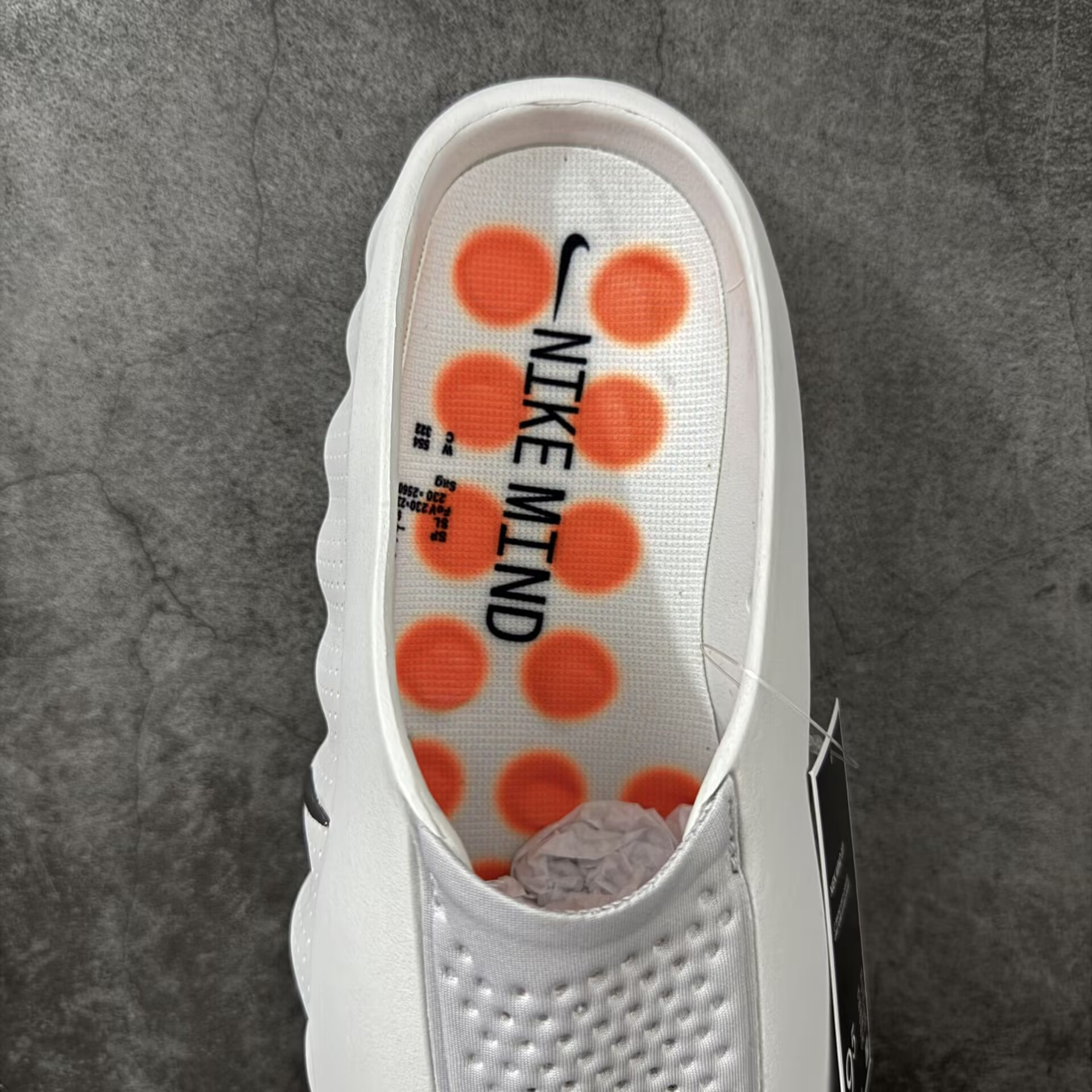 Nike Mind 001 Slide Light Smoke Grey (Runs one size small)