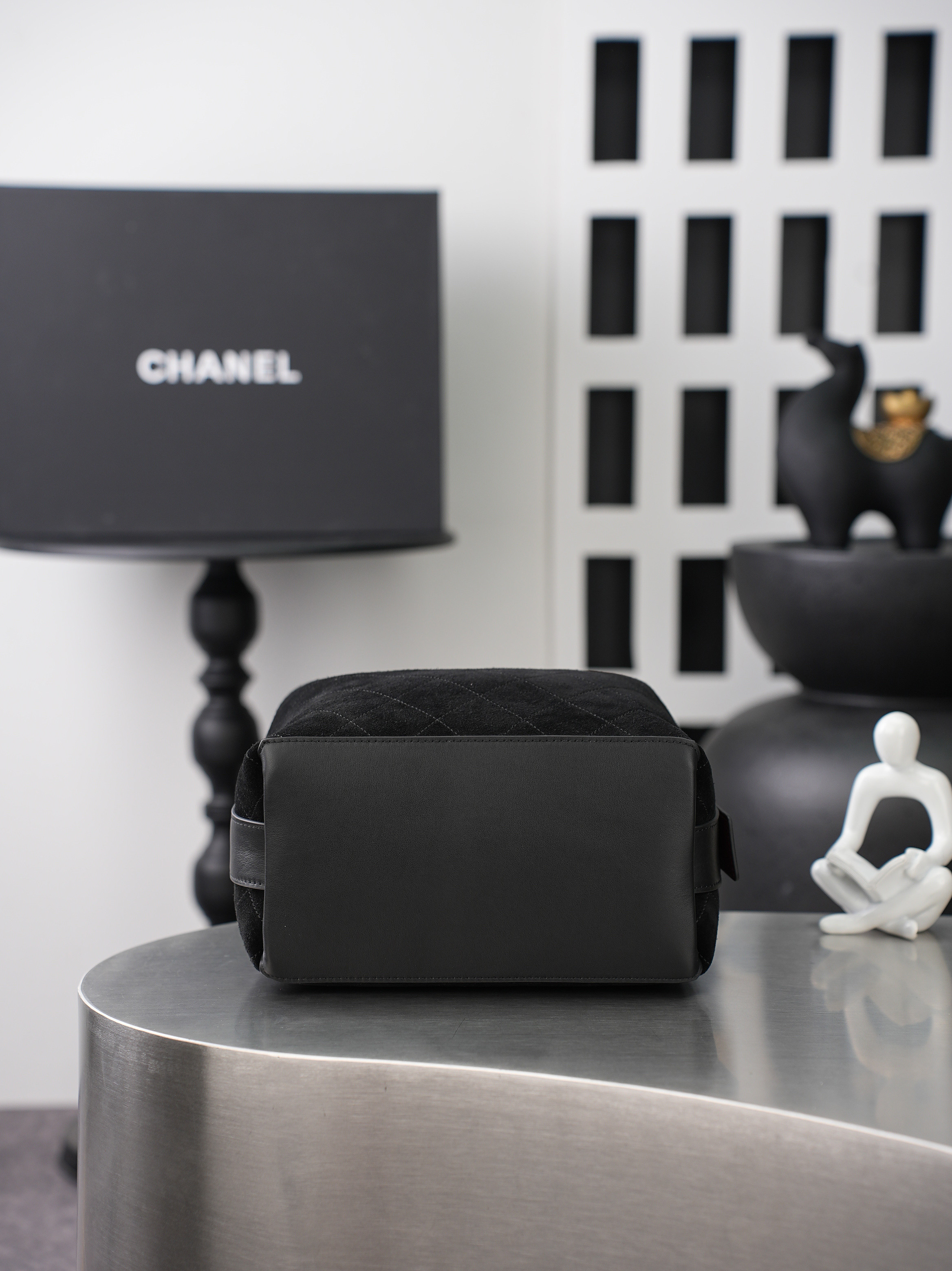 Ch*el bucket bag as6584 23x23x14cm