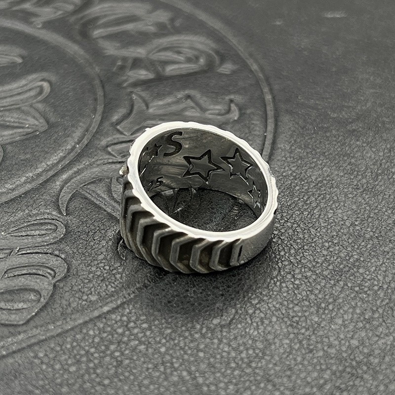 Ch**me He**ts wavy star ring