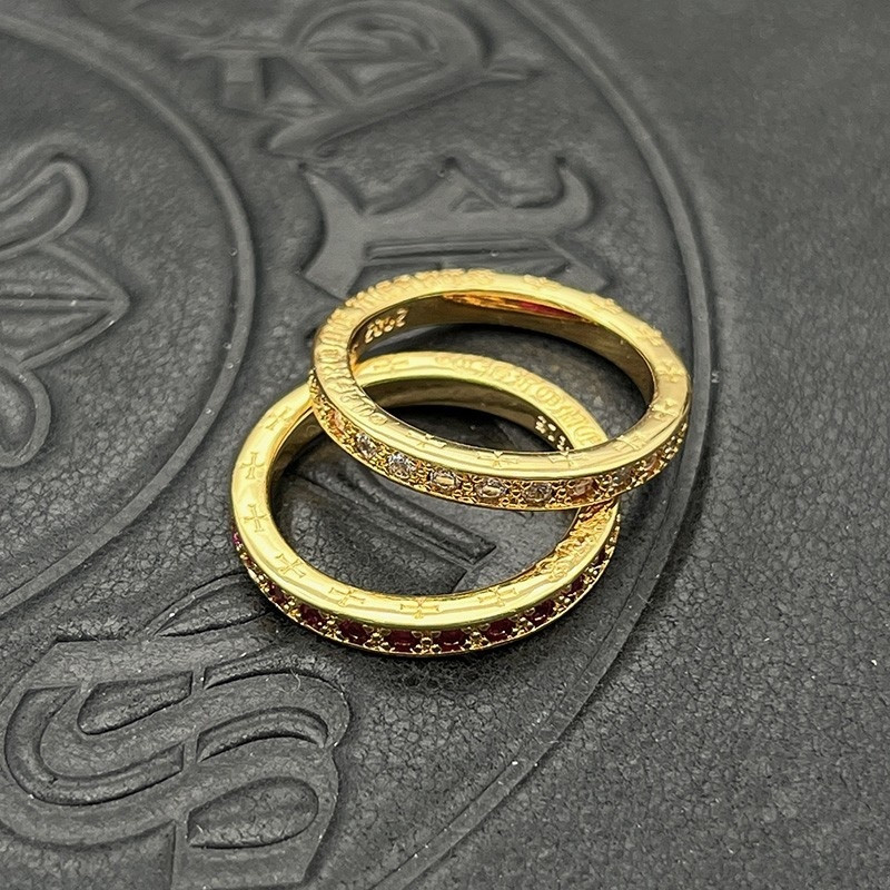 Ch**me He**ts 3mm cross ring