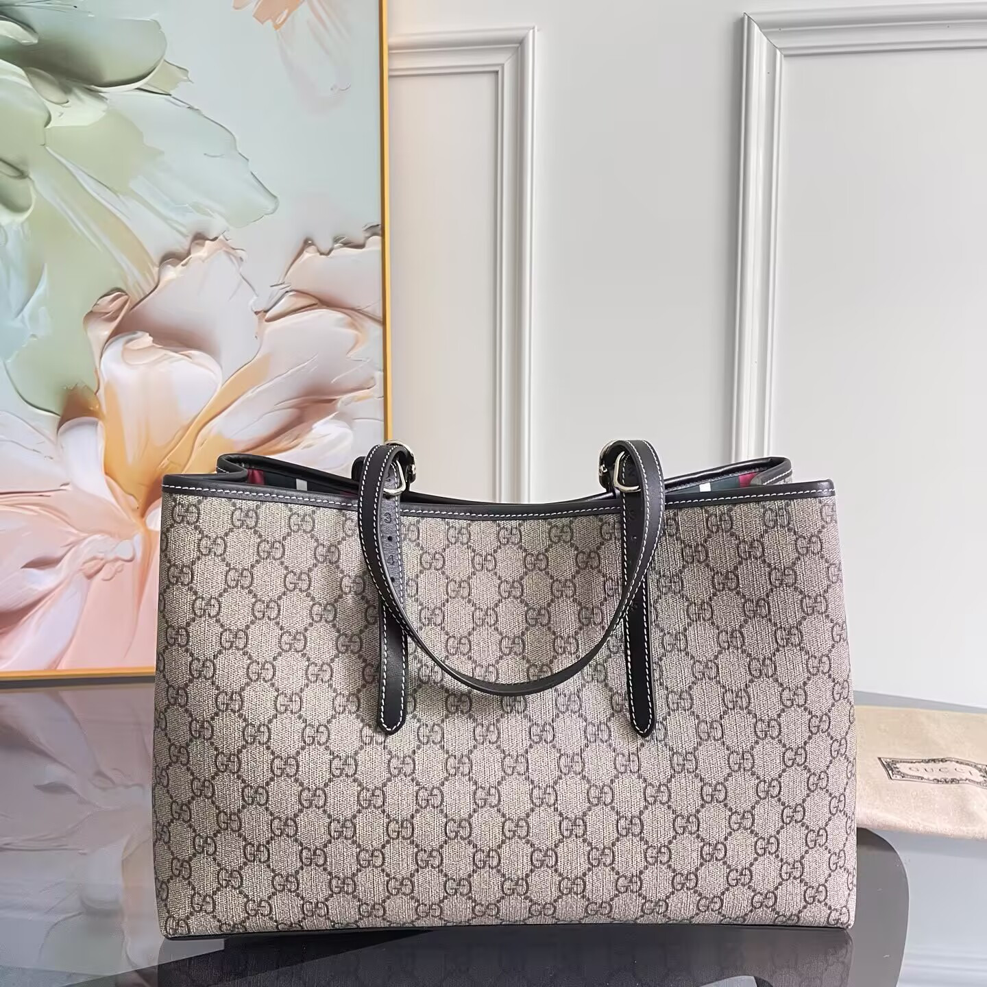 G*u*i gg emblem large tote bag 38x25x15cm