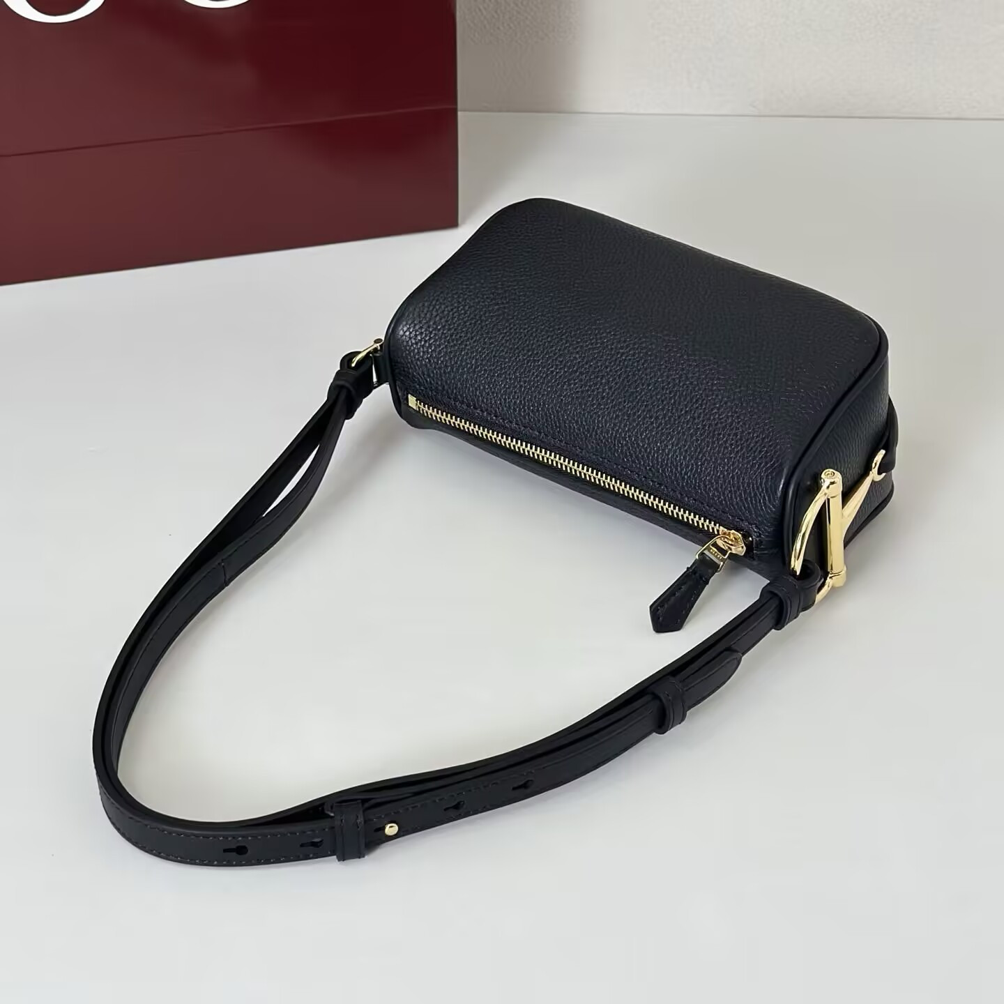 G*u*i half horsebit mini bag 19.5x10x8cm