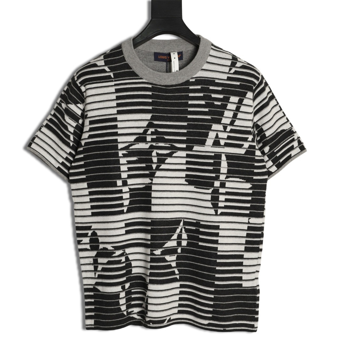 l0*is V*t0n knitting short-sleeved t-shirt