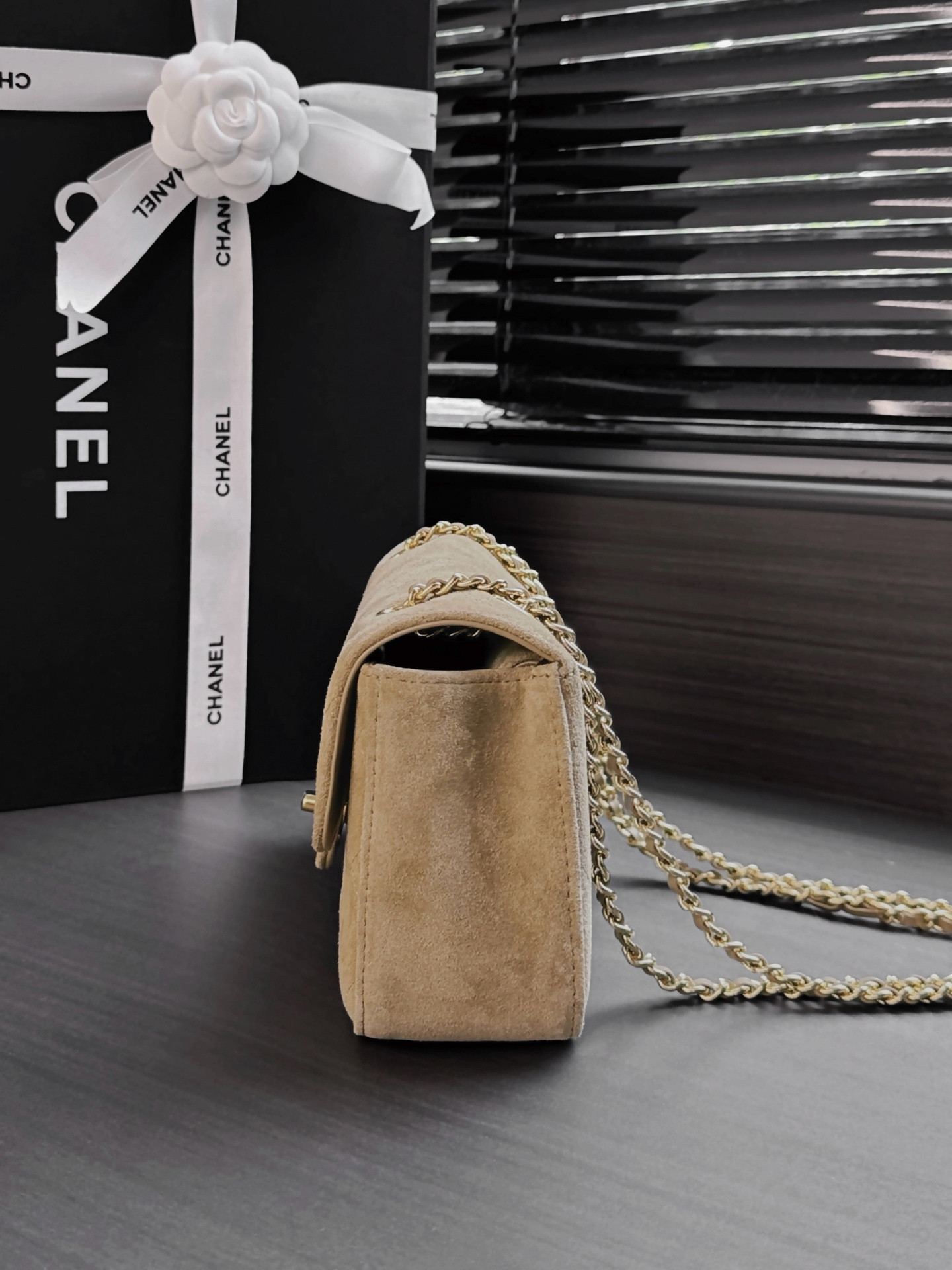 Ch*el mini flap bag as6626 12x20x6cm