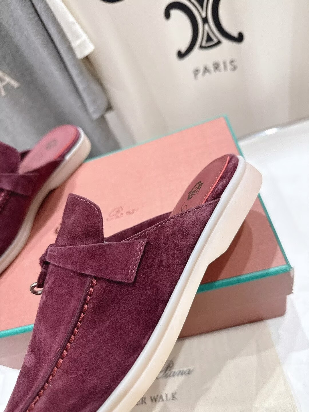 ua L**o p*ana babouche charms walk loafers