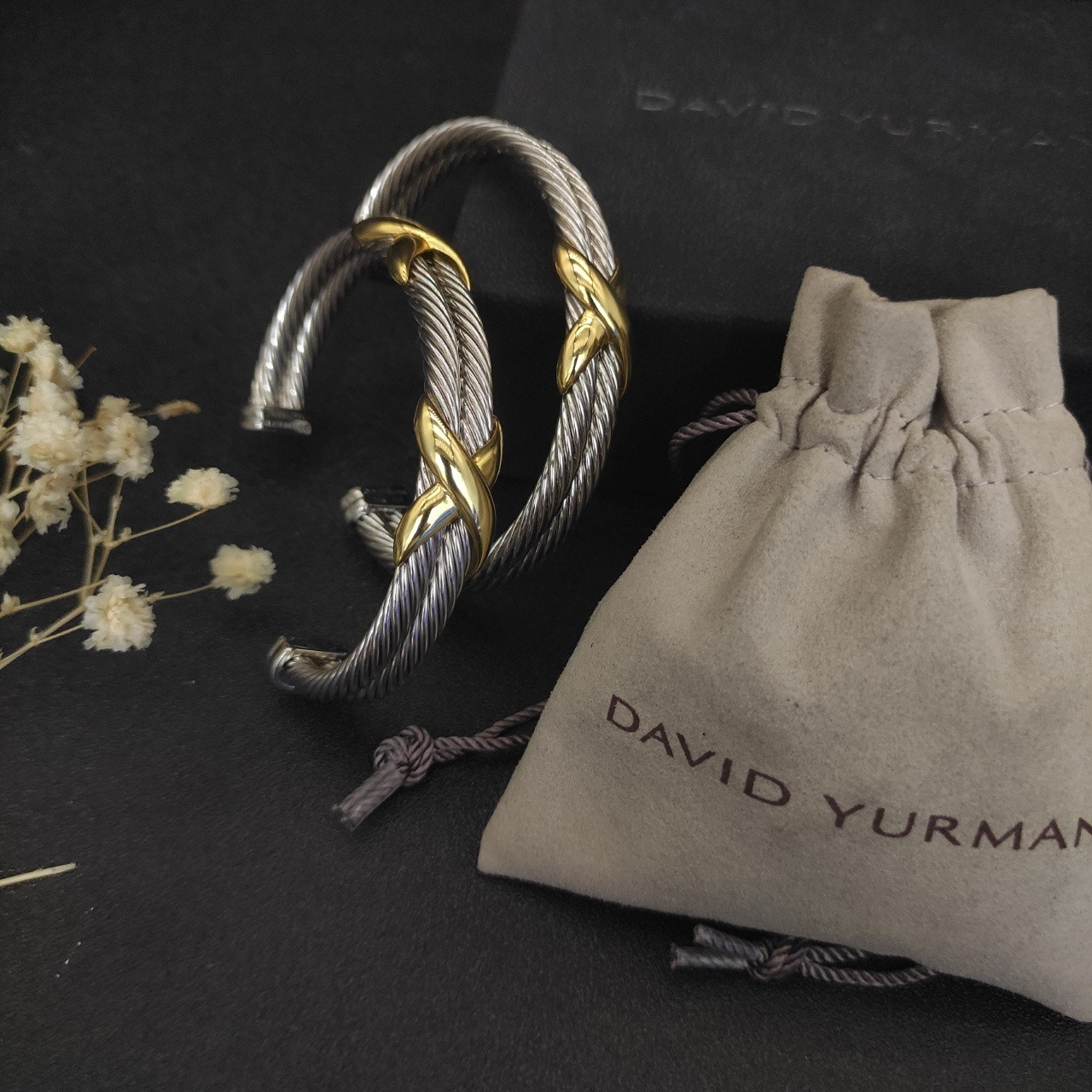 dau1d Yvrm*n 10mm x bracelet (wrist circumference 15-20cm)