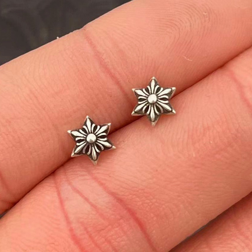 ch**me he**ts star of Dau1d earrings