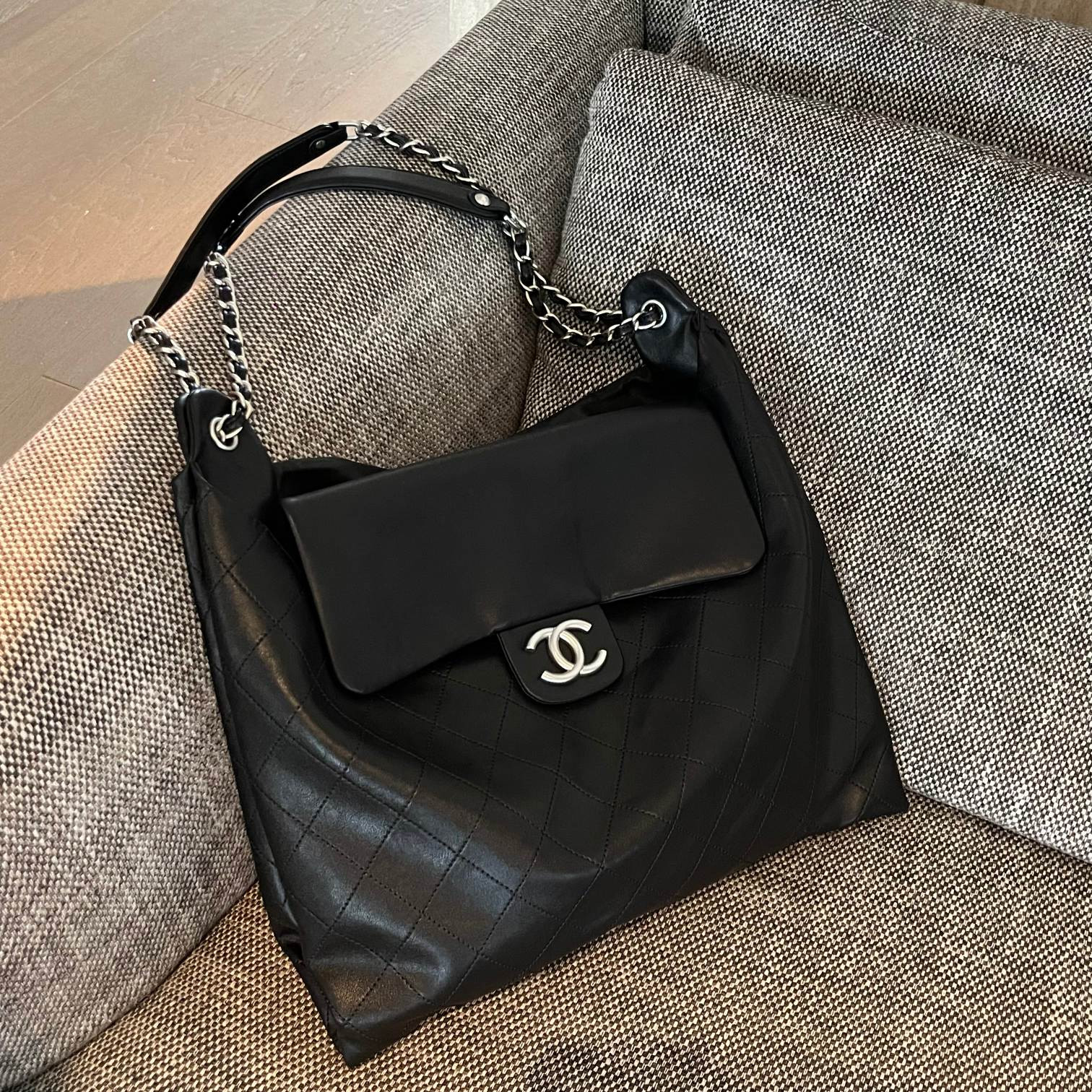 Ch*el hobo bag 40x48x3cm