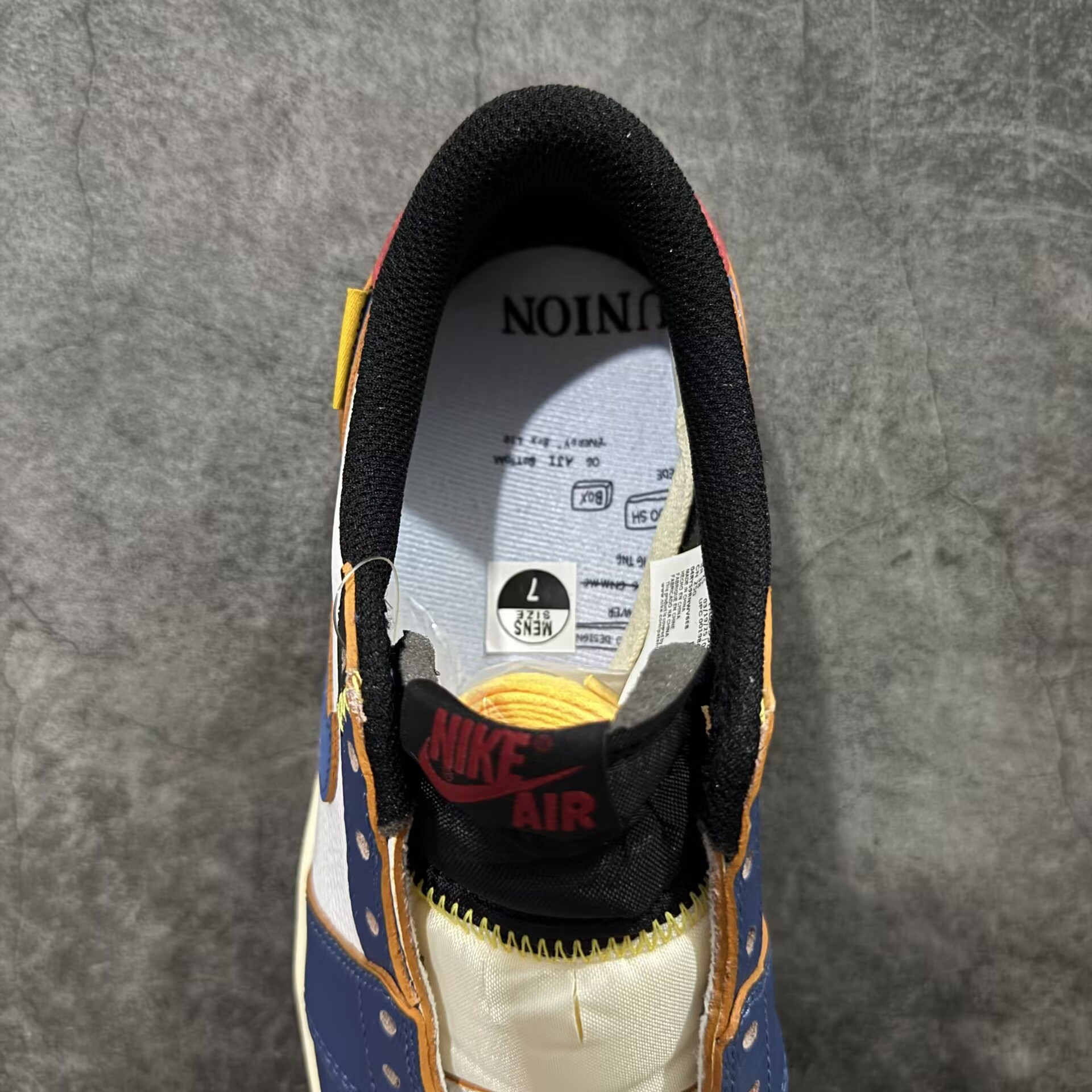 UA Air Jordan 1 Retro Low OG Storm Blue