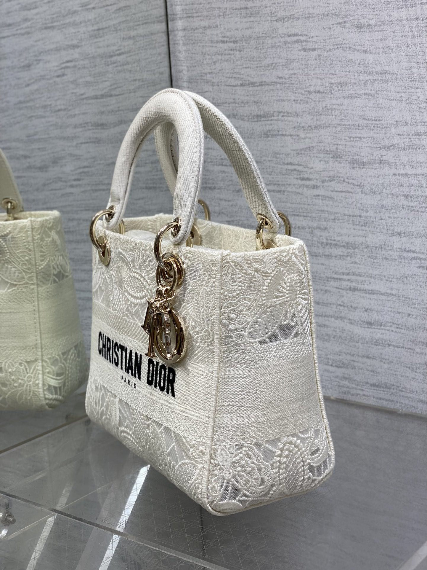 D*or medium lady d-lite bag 24x20x11cm