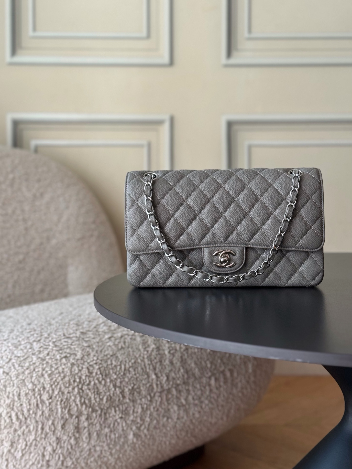 Ch*el flap bag 25x15.5x6.5cm