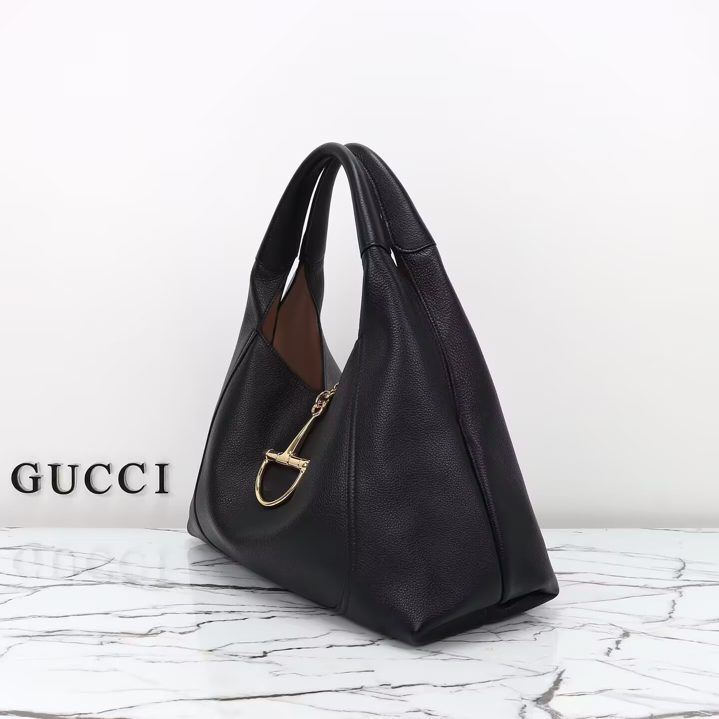 G*u*i softbit maxi shoulder bag black 46x26x16cm