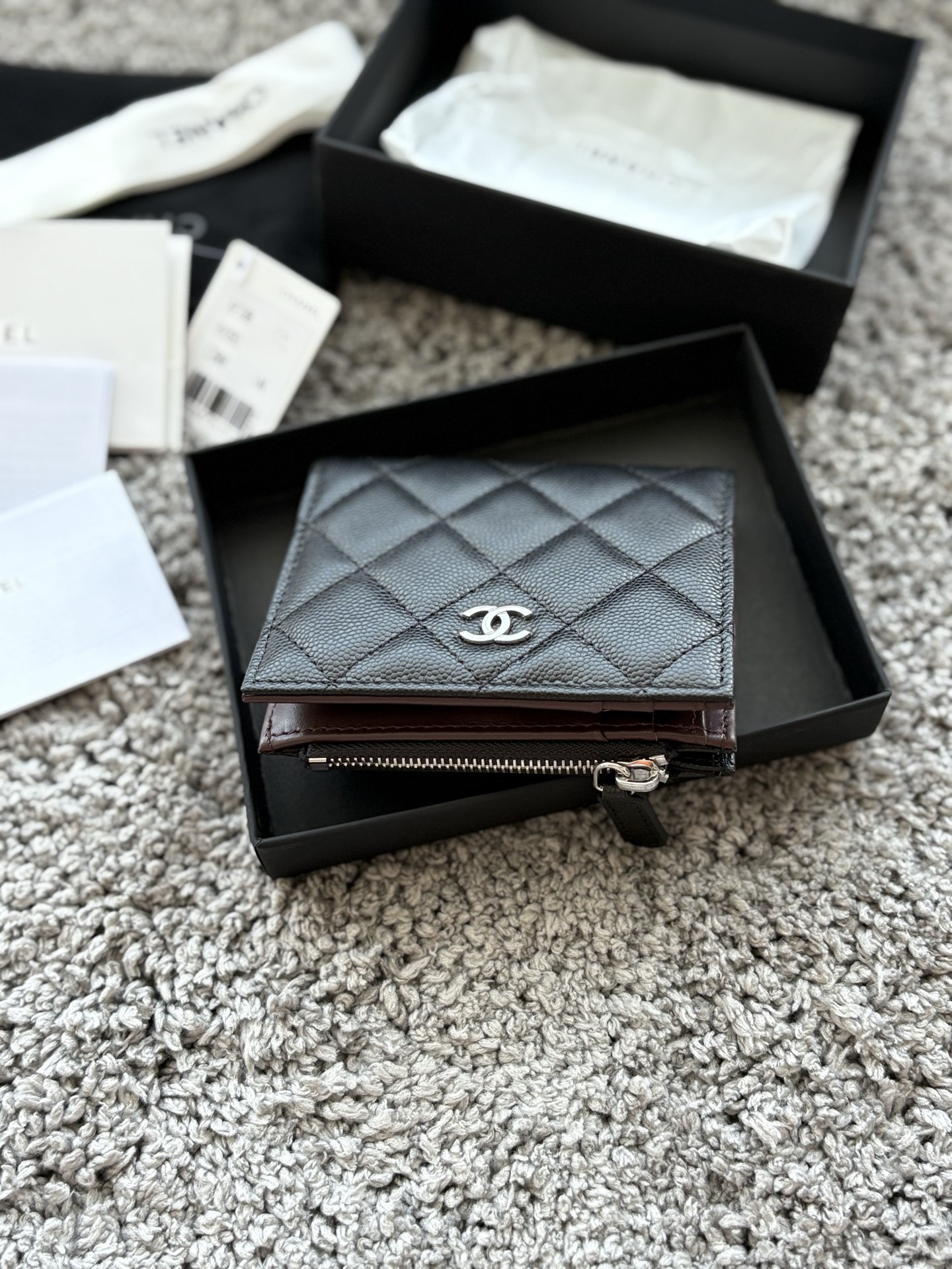 Ch*el wallet ap3388 11x10x2cm