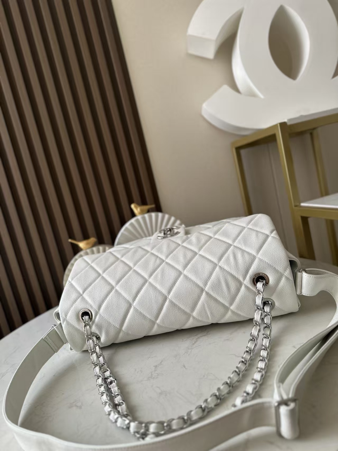 Ch*el flap bag as3373 40x30x11cm