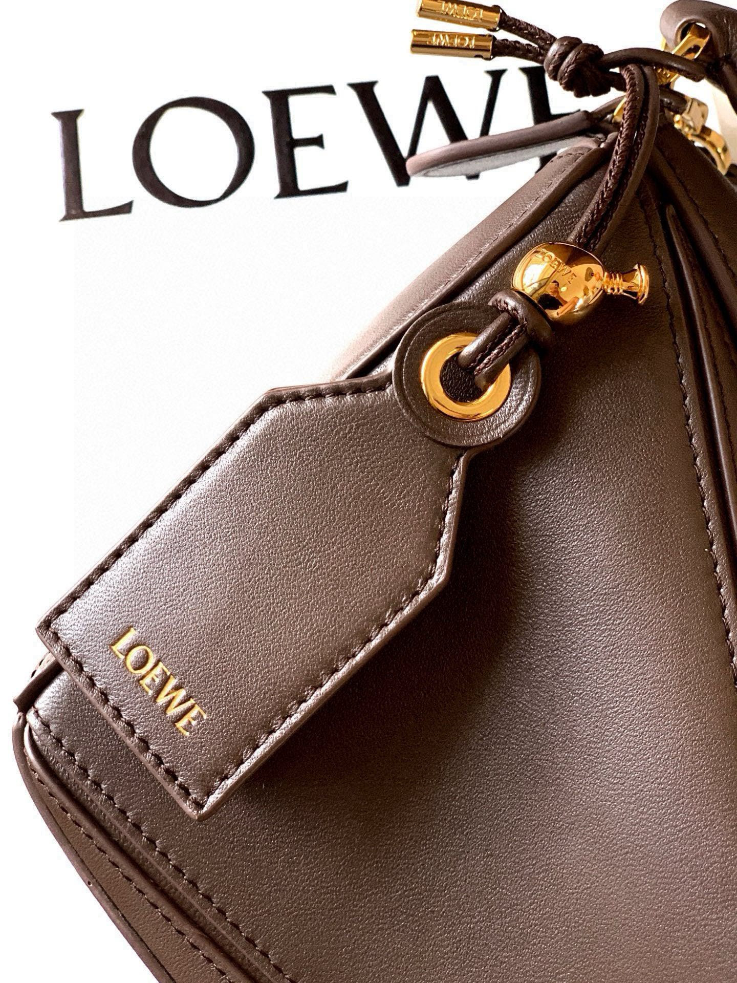 L0ew* small featherlight puzzle bag in nappa lambskin 16.5x24x10.5cm