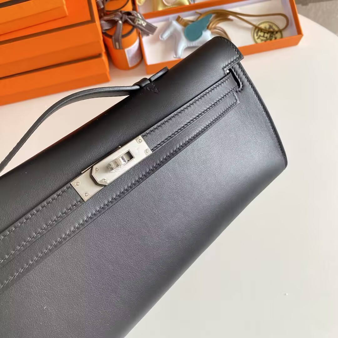 H**mes kelly cut 31cm swift leather