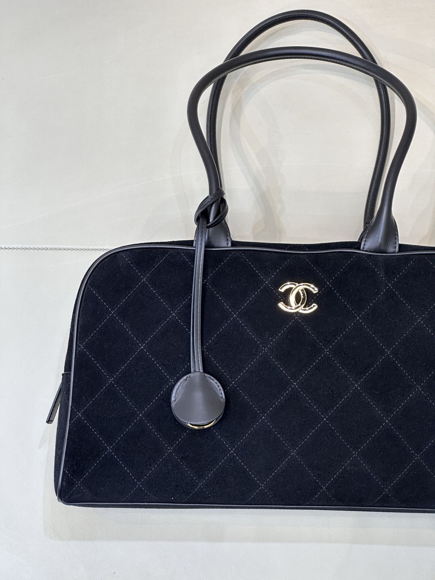 Ch*el bowling bag 19x35x12.5cm