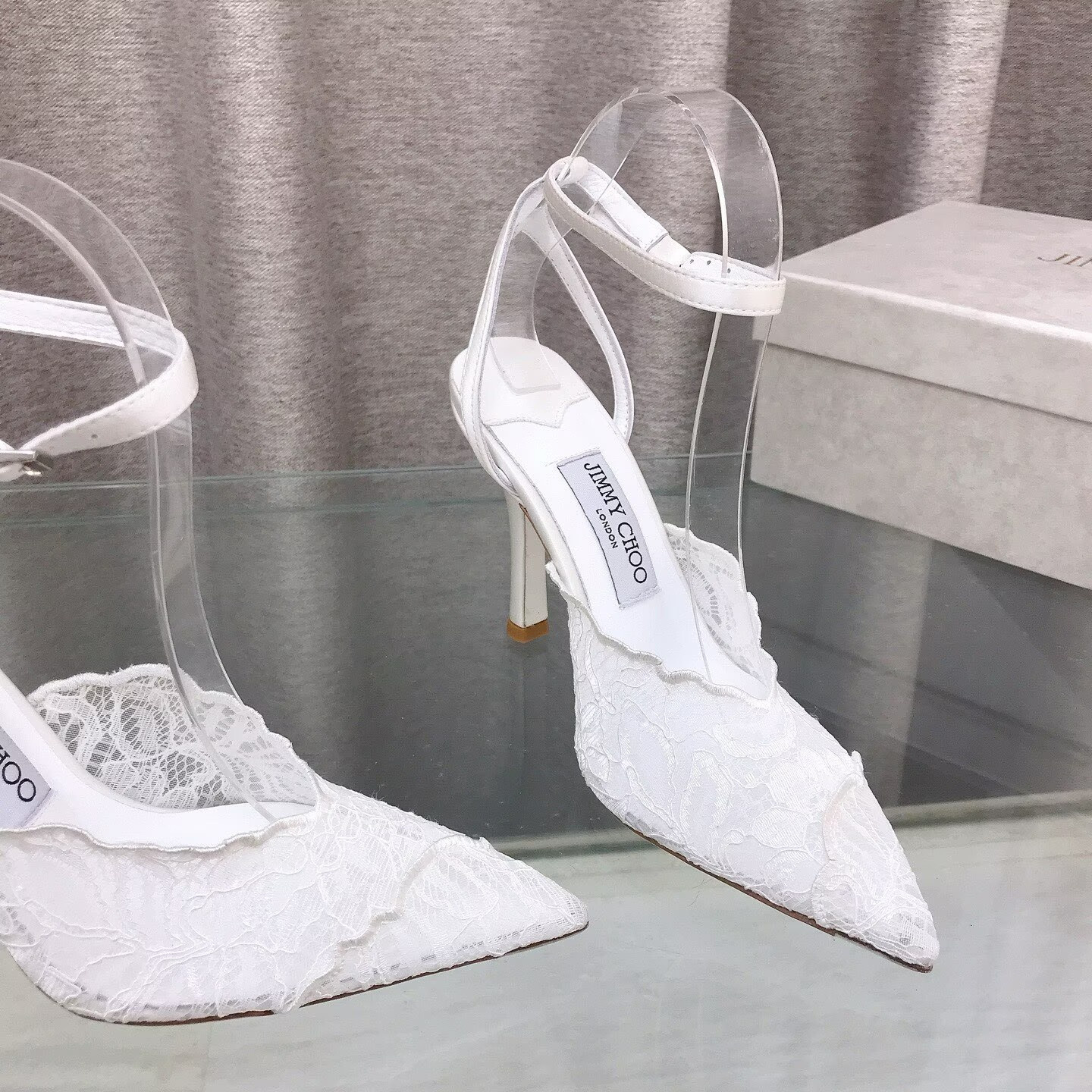 ua Ji*y Ch* slingbacks 10cm heel