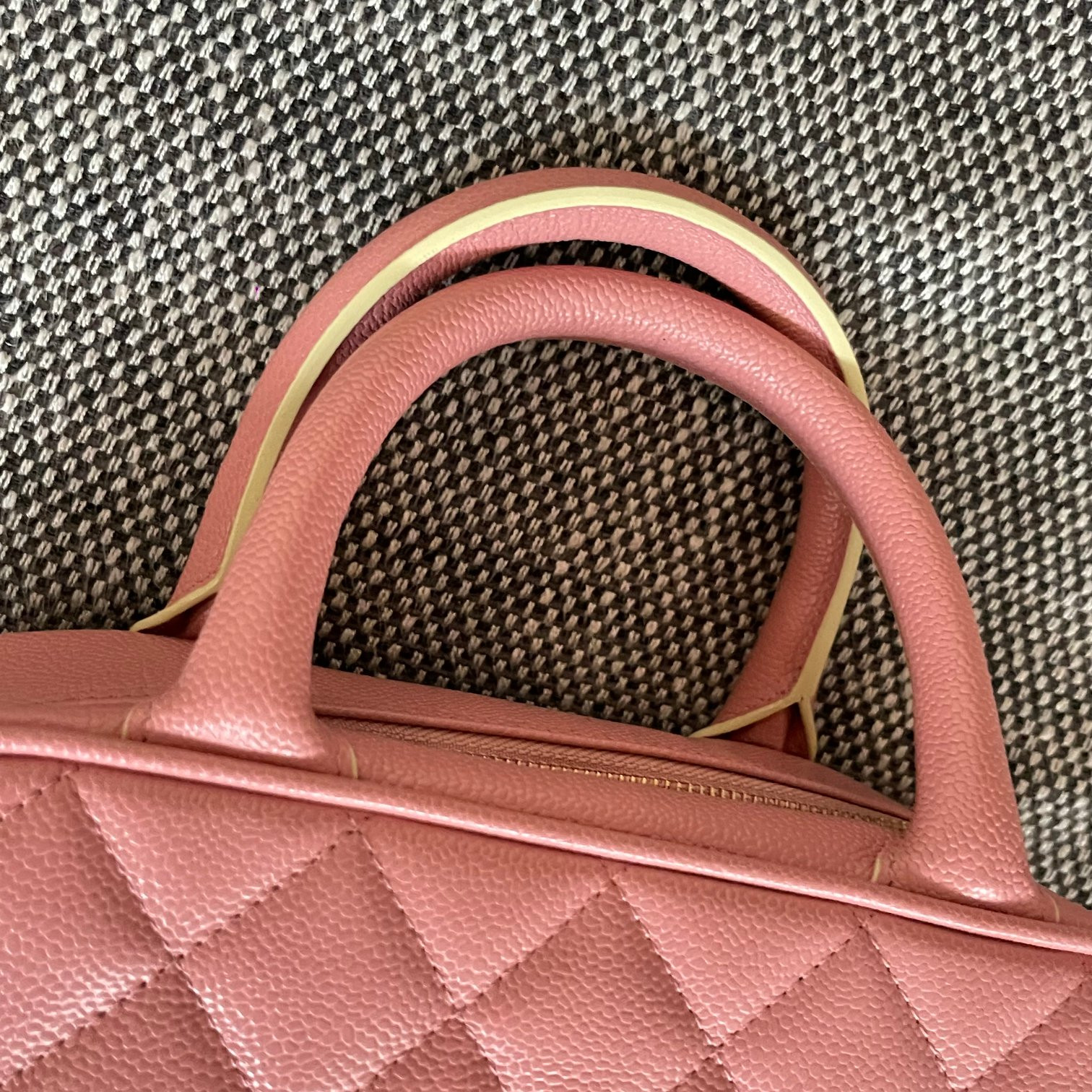 Ch*el bowling bag 29x17x10cm