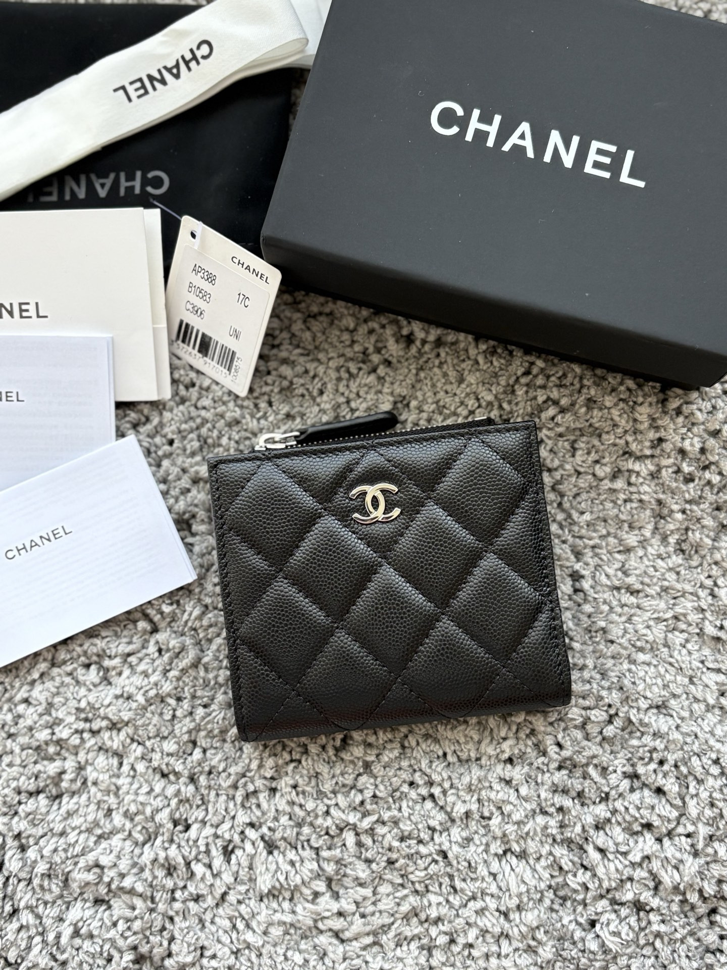 Ch*el wallet ap3388 11x10x2cm