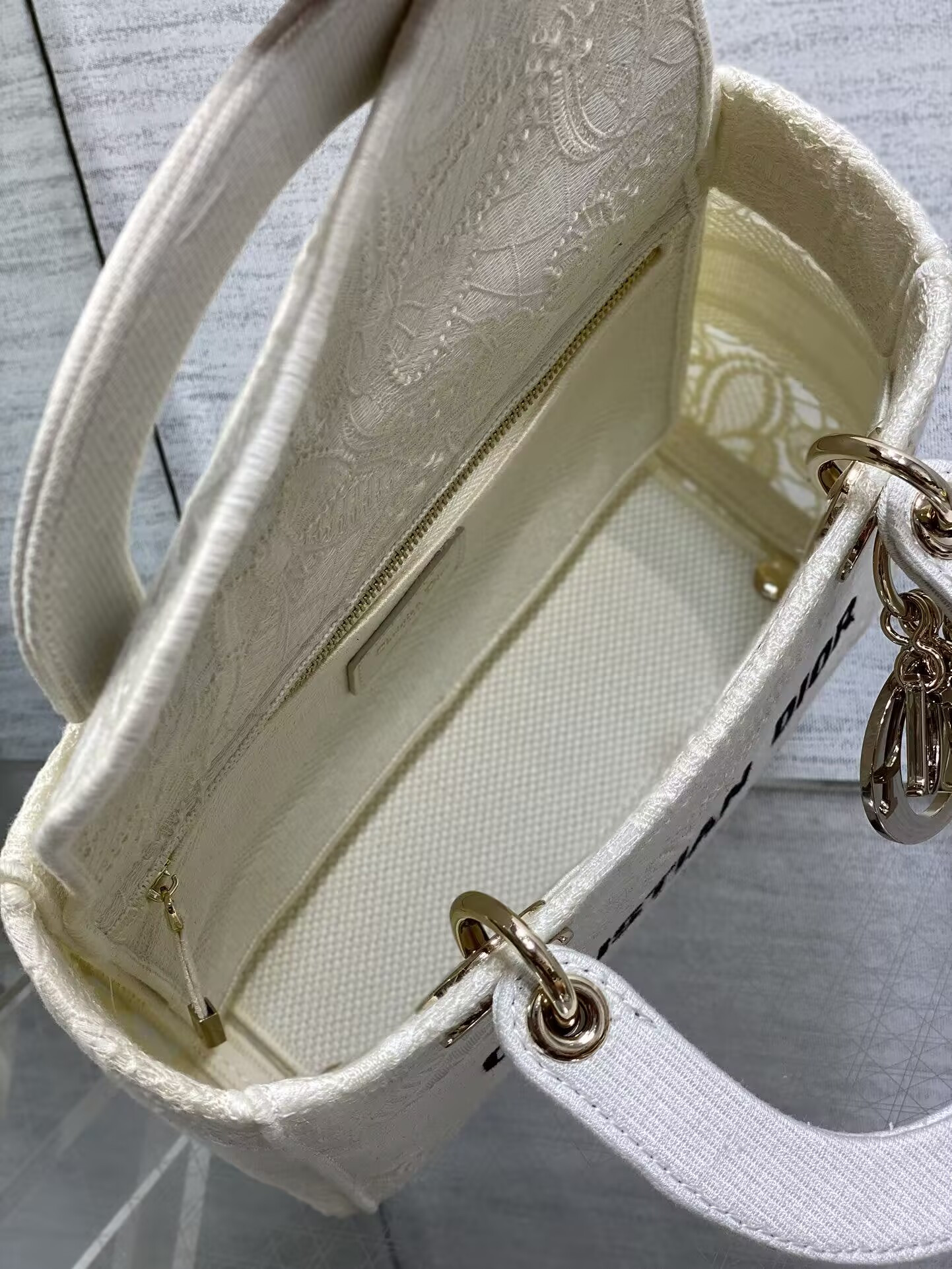 D*or medium lady d-lite bag 24x20x11cm