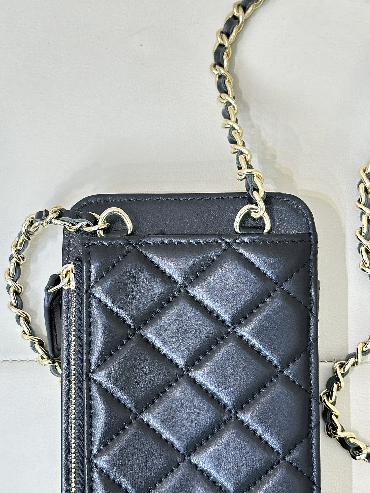 Ch*el phone bag 18x9x3cm