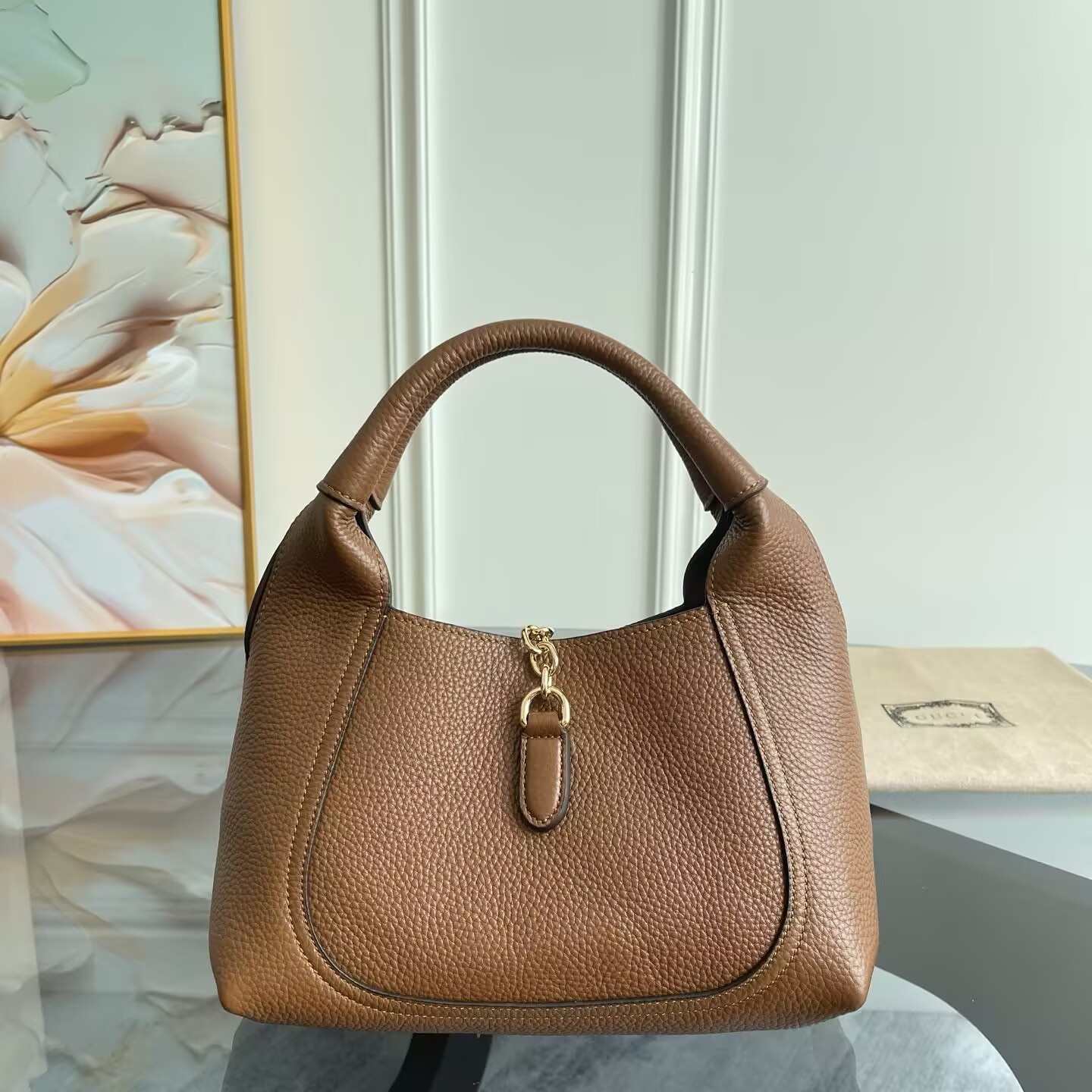 G*u*i softbit shoulder bag 27.5x21x16cm