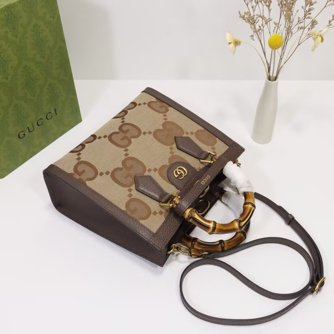 G*u*i diana tote bag 27x24x11cm