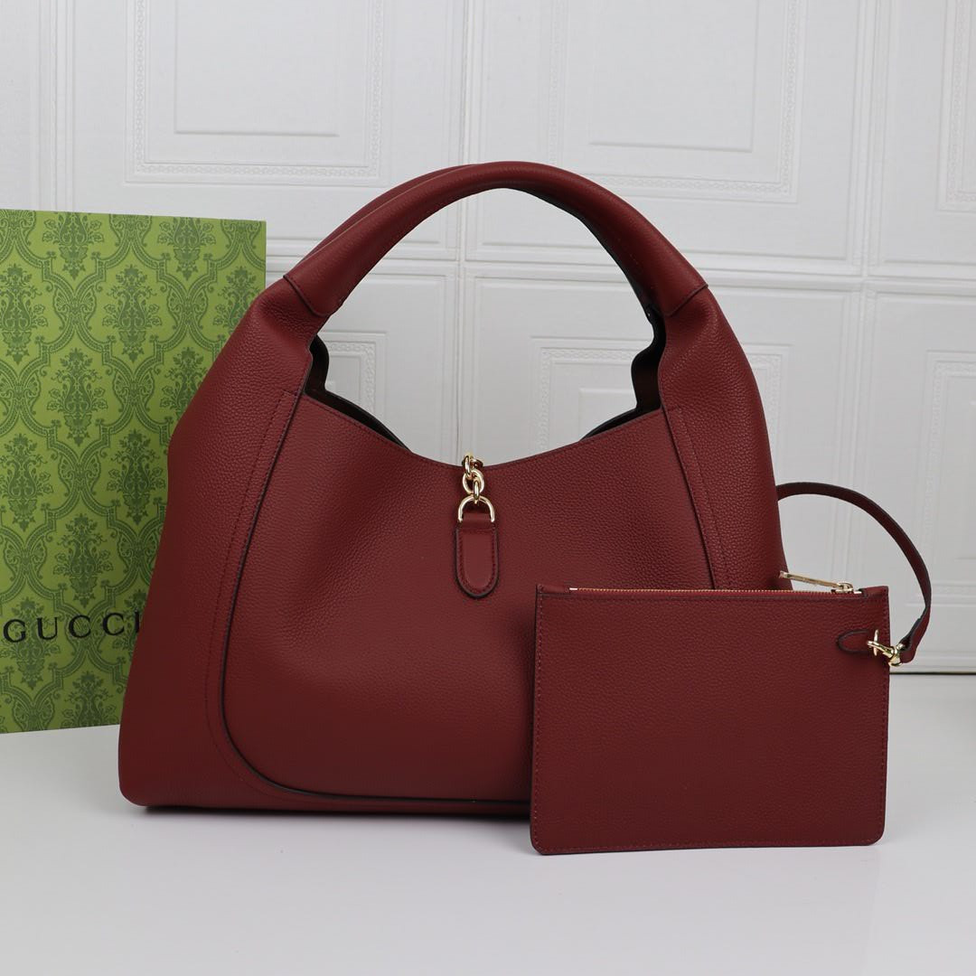 G*u*i softbit maxi shoulder bag leather 46x26x16cm