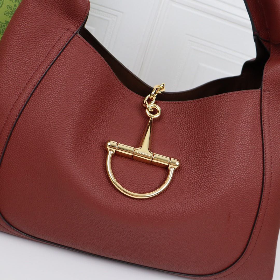 G*u*i softbit maxi shoulder bag leather 46x26x16cm