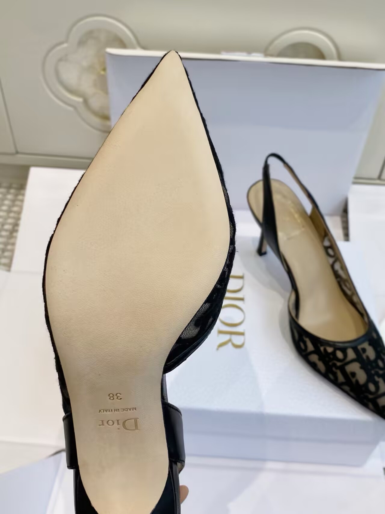 ua D*or aD*orable slingback pump 8cm heel