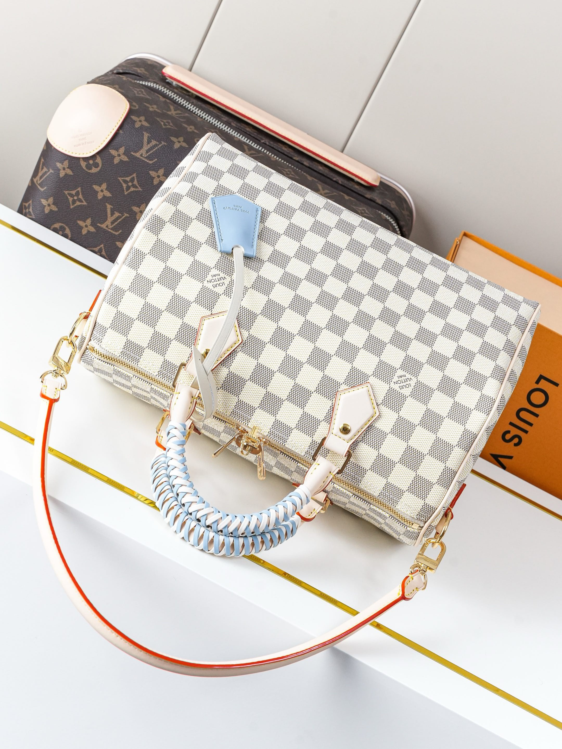 LV SPEEDY 30 SOFT BAG N40908 30x21x17cm