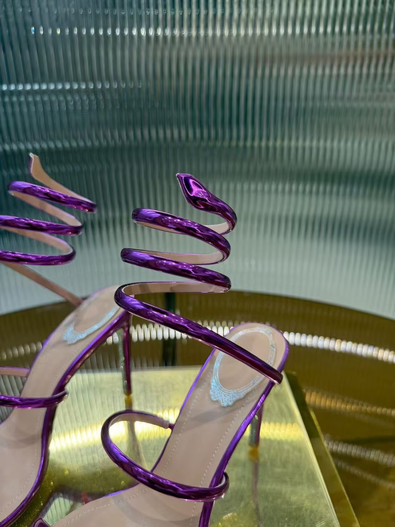 UA RENÉ CAOVILLA Cleo Pumps Sandals 95mm