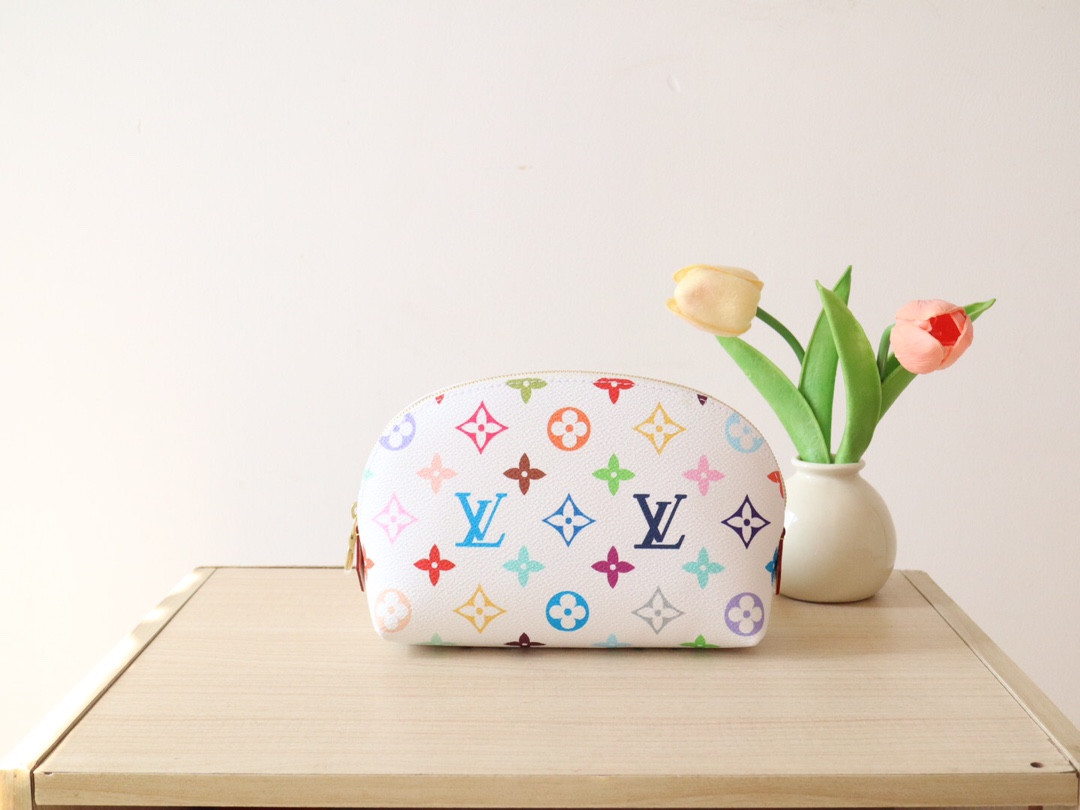 LV x TM Cosmetic Pouch PM M13744 19x12x6cm