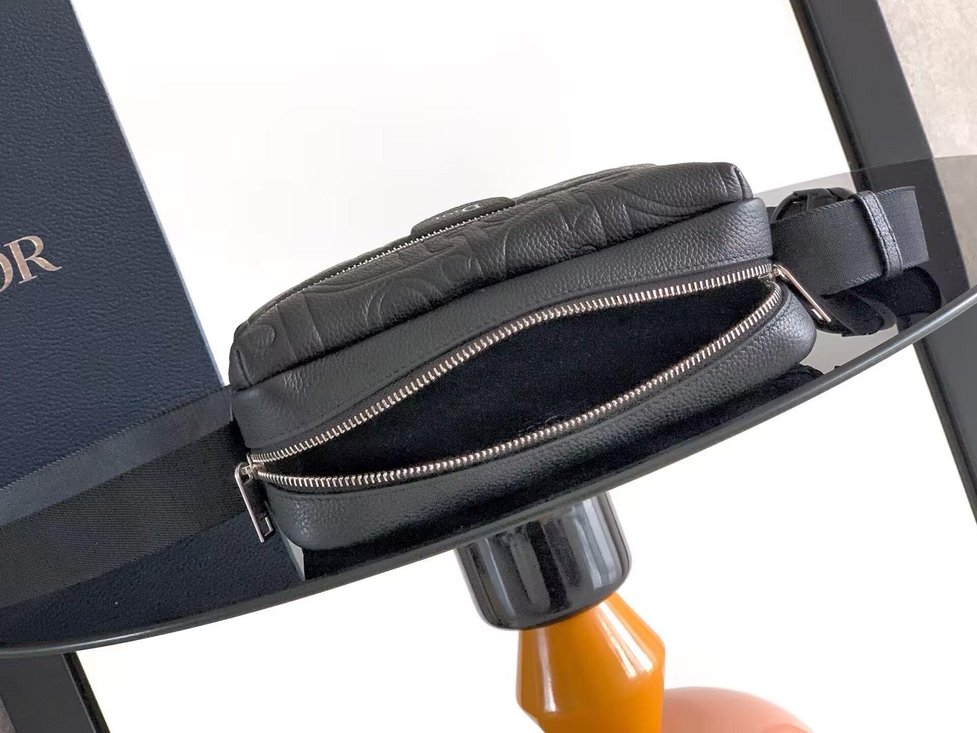 D*or rider shoulder bag with zipper 23x15x6.5cm